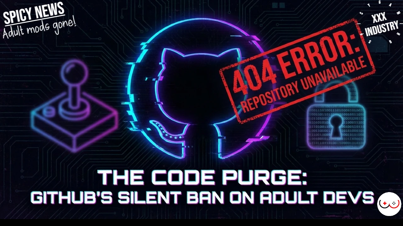 The GitHub Bans: Why Your Favorite Adult Game Mods Just Vanished